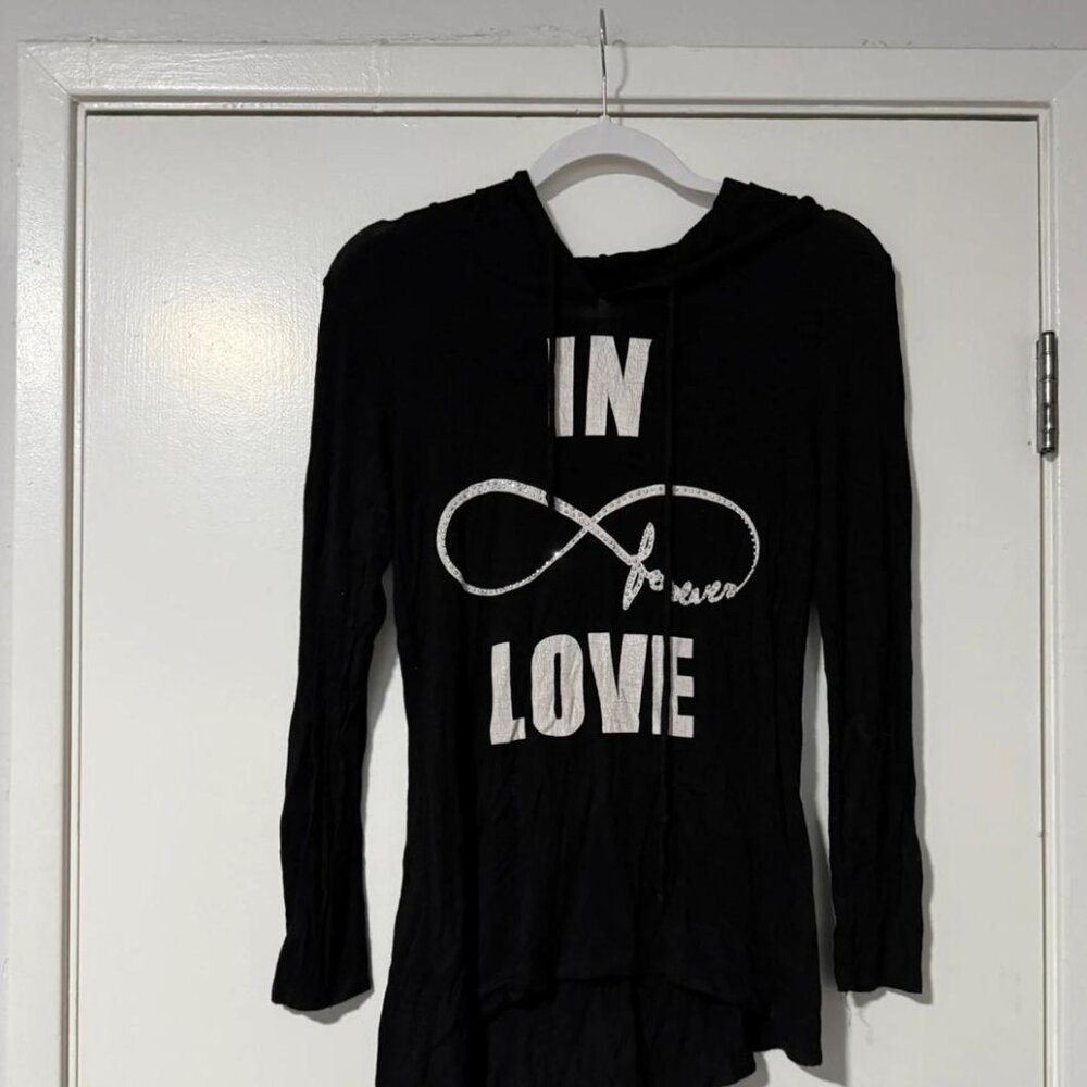 Long Sleeve Hooded Shirt